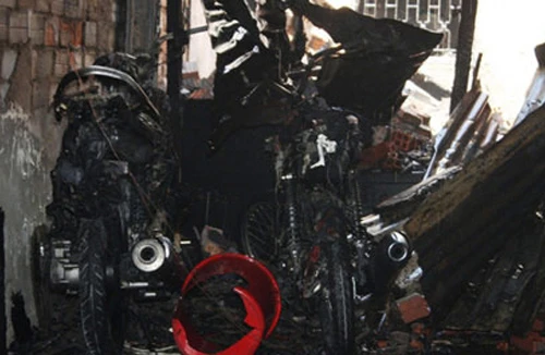 “Bà hỏa” thiêu rụi 28 xe máy