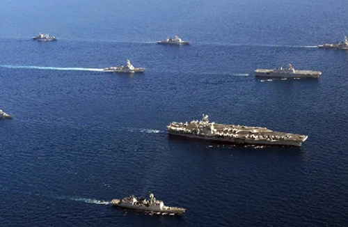 Mỹ và hơn 30 quốc gia cùng diễn tập hải quân lớn tại vùng vịnh Persian