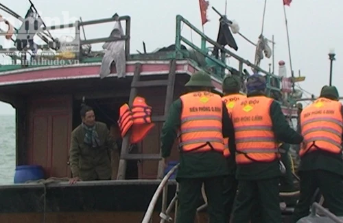 Phát hiện thi thể thuyền viên trong vụ chìm tàu cá ở Quảng Bình