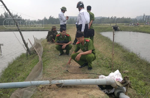 Một phụ nữ bị điện giật chết ở hồ tôm