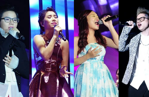 Top 4 ráo riết luyện tập cho đêm thi quyết định