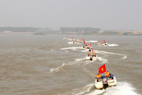 Lực lượng công an chủ động ứng phó với biến đổi khí hậu