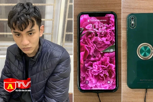 Trong lúc đi giao hàng "tranh thủ" cướp giật điện thoại iPhone