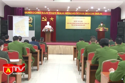 Đảm bảo an ninh trật tự để người dân Thủ đô đón Noel 2021