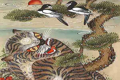 Triển lãm tranh dân gian của nghệ nhân Hàn Quốc