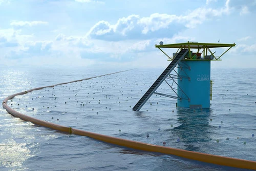 Hệ thống khổng lồ thu nhặt rác đại dương.