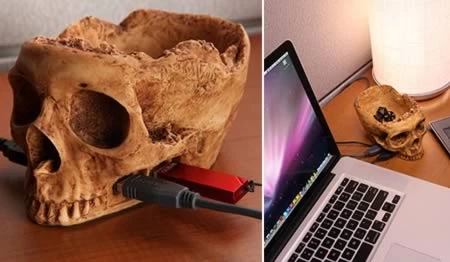 Quái dị kiểu usb hình đầu lâu, tinh trùng...