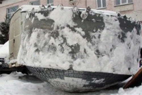 "Mảnh vỡ UFO" rơi ở Siberi