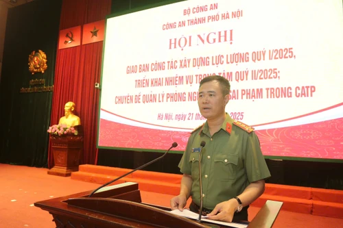 Thực hiện đồng bộ, hiệu quả công tác xây dựng Đảng, xây dựng lực lượng trong Công an Thủ đô