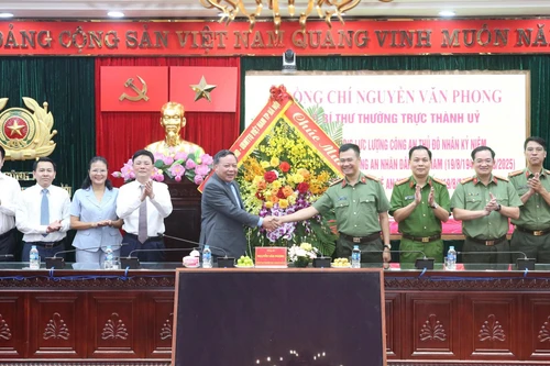 Xứng đáng là lực lượng Công an Anh hùng của Thủ đô nghìn năm văn hiến