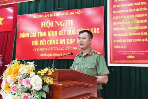 Kiểm đếm đầu việc, đánh giá toàn diện hoạt động của 18 Công an cấp xã