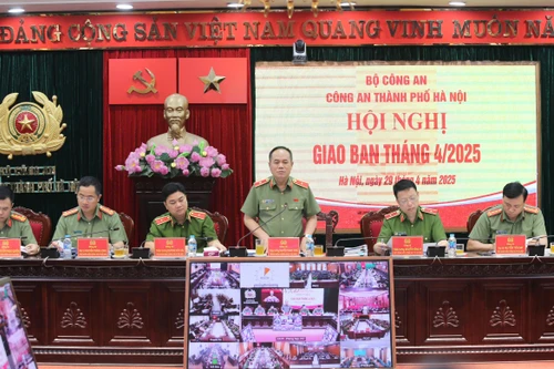Công an Hà Nội: Tập trung đảm bảo tuyệt đối an toàn địa bàn Thủ đô dịp nghỉ lễ 30-4 và 1-5