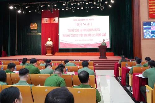 Nâng cao năng lực cho đội ngũ cán bộ làm công tác tuyển sinh tại Công an cấp xã