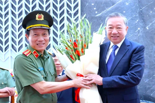 Tổng Bí thư Tô Lâm gặp mặt thân mật điển hình tiên tiến Đại hội Thi đua "Vì an ninh Tổ quốc"