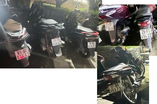 Công an phường Từ Liêm xử lý nghiêm các phương tiện dừng đỗ sai quy định