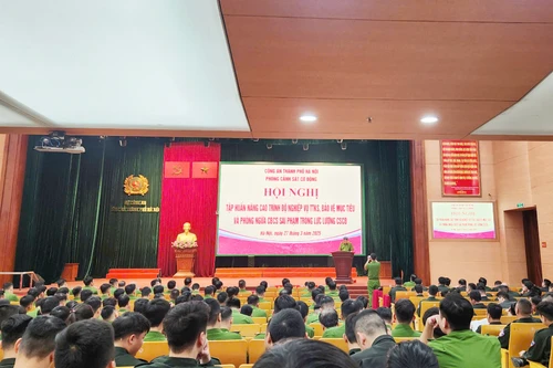 Nâng cao kỹ năng tuần tra kiểm soát, bảo vệ mục tiêu 