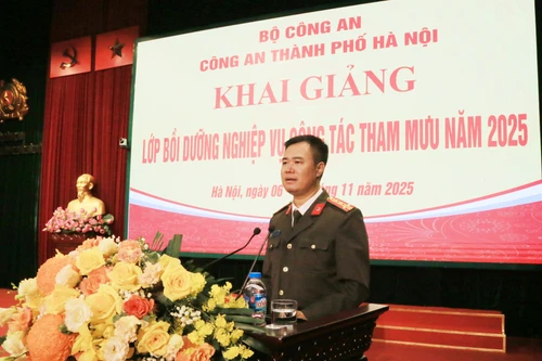 Nâng cao chất lượng, hiệu quả công tác tham mưu trong lực lượng Công an Thủ đô 