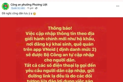 Cảnh báo chiêu trò lừa đảo mới khi vừa triển khai chính quyền 2 cấp