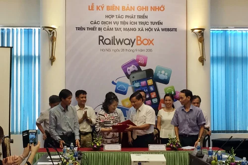 Khách đi tàu sắp được trải nghiệm dịch vụ trực tuyến Railway Box