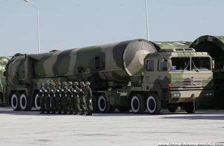 Trung Quốc lần đầu thử tên lửa đạn đạo liên lục địa mới