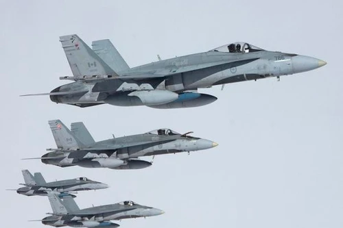 Máy bay chiến đấu Canada lần đầu không kích tại Iraq