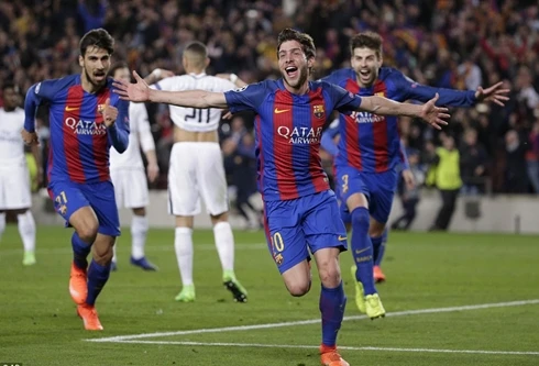 Ngược dòng kỳ diệu, Barcelona giành vé vào tứ kết Champions League
