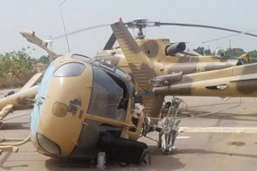 Không quân một nước châu Phi bị phá hủy, đối thủ nào mạnh quá vậy?