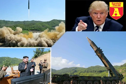 Sức mạnh kinh hoàng của tên lửa đạn đạo hạt nhân Triều Tiên vừa bắn
