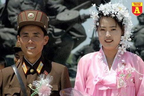 Hình ảnh ít biết và những điều đặc biệt về đám cưới tại Triều Tiên