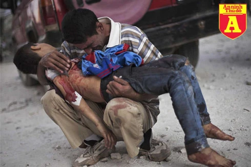 Hình ảnh biết nói về cuộc chiến đẫm máu tại Syria (1)