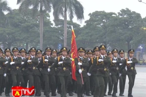 Tổng duyệt phương án bảo vệ ANTT Đại hội Đảng toàn quốc lần thứ XII 