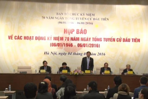 Nhiều hoạt động kỷ niệm 70 năm ngày Tổng tuyển cử đầu tiên