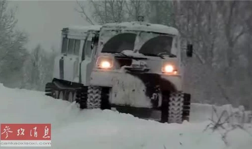 Hạm đội Phương Bắc của Nga thử nghiệm loại xe đặc chủng độc nhất vô nhị