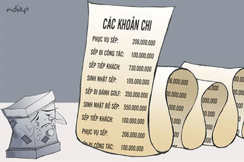 Những khoản chi... khó tin