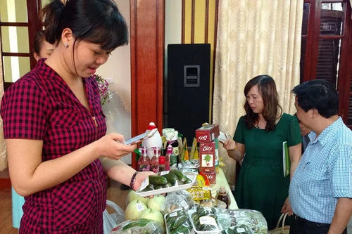 Truy xuất nguồn gốc thực phẩm bằng điện thoại thông minh