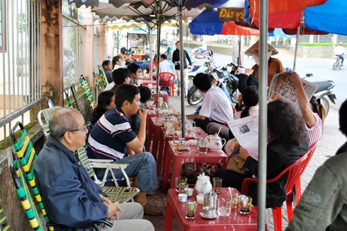 Mập mờ cà phê trộn đậu nành, bột ngô