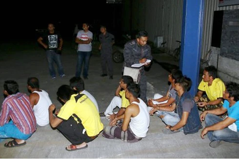 Maylaysia bắt 434 lao động bất hợp pháp 