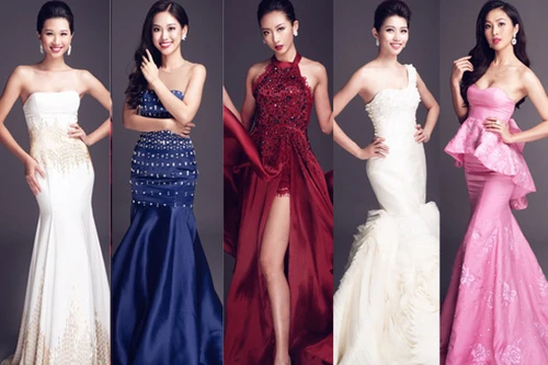 Ngắm vẻ đẹp rạng rỡ của Top 10 Hoa khôi Áo dài trước đêm chung kết