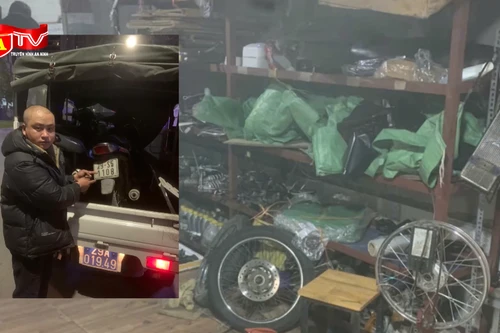 Vạch trần chiêu trò tiêu thụ xe máy trộm cắp "đội lốt" tiệm sửa chữa