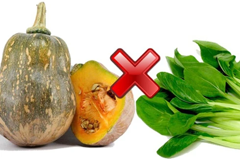 [ẢNH] Những loại thực phẩm tuyệt đối không được kết hợp với nhau