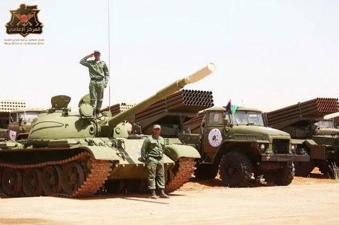 [ẢNH] Lò lửa chiến tranh mới bùng phát ngay tại thủ đô Lybia