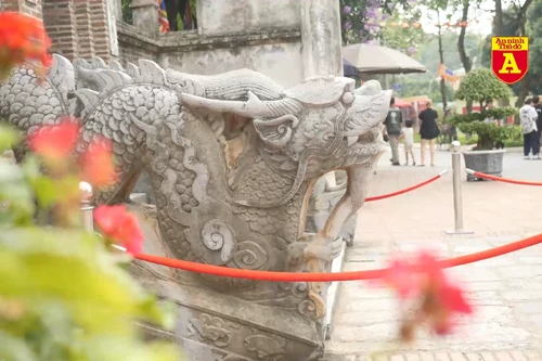 Chiêm ngưỡng cặp rồng đá vừa được công nhận Bảo vật quốc gia