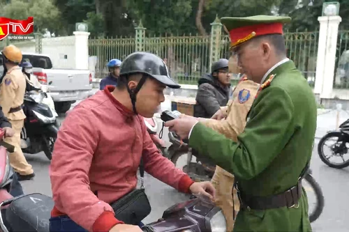 Tăng cường xử lý vi phạm nồng độ cồn