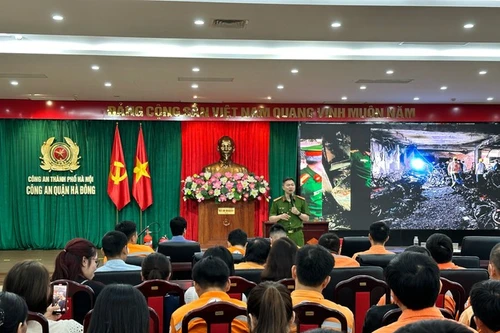 Huấn luyện phòng cháy, chữa cháy cho hơn 120 nhân viên điện lực mùa nắng nóng