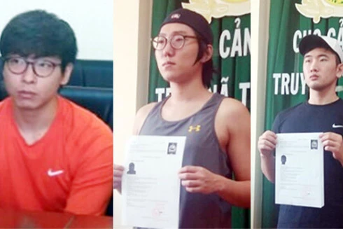 Bị truy nã ở Hàn Quốc, 3 đối tượng trốn sang Việt Nam tiếp tục tổ chức đánh bạc trái phép