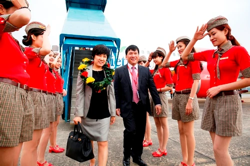 Vietjet Air chào đón hành khách thứ 10 triệu 