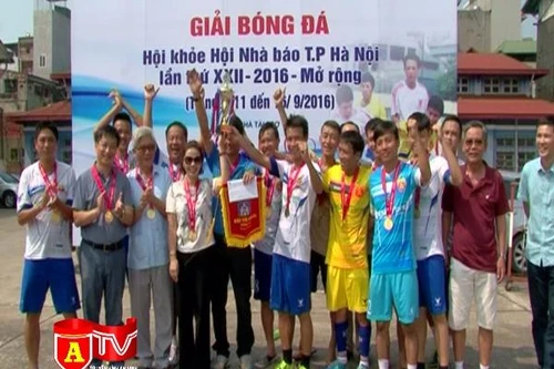 Bế mạc Hội khỏe Hội Nhà báo TP. Hà Nội lần thứ XXII