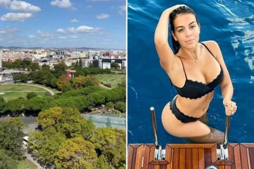 Bạn gái Ronaldo khoe những đường cong tuyệt mỹ trên du thuyền