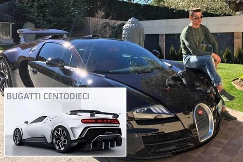 Ronaldo chi gần 300 tỷ đồng mua siêu xe Bugatti bản giới hạn