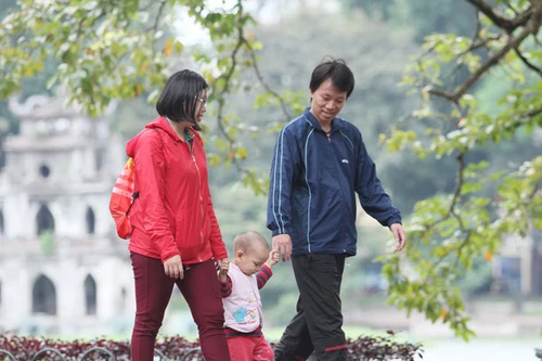 Thời tiết ấm dần dịp Tết Dương lịch 